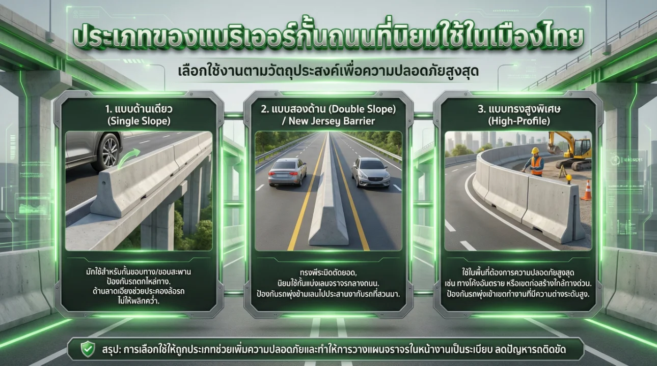 แบริเออร์กั้นถนน