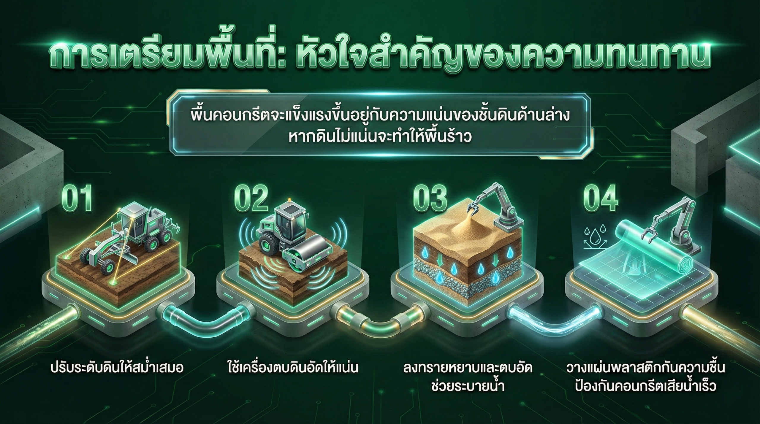 การเตรียมพื้นผิว รากฐานสำคัญเพื่อความทนทาน