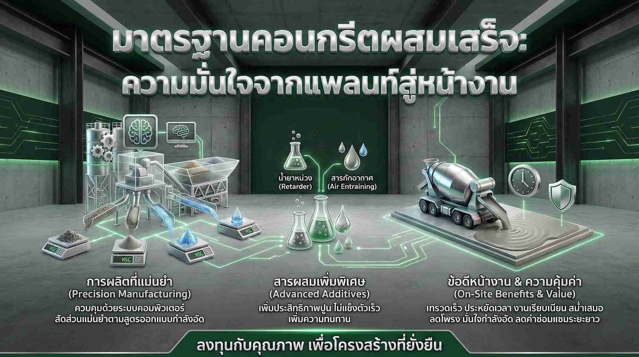 มาตรฐานคอนกรีตผสมเสร็จ