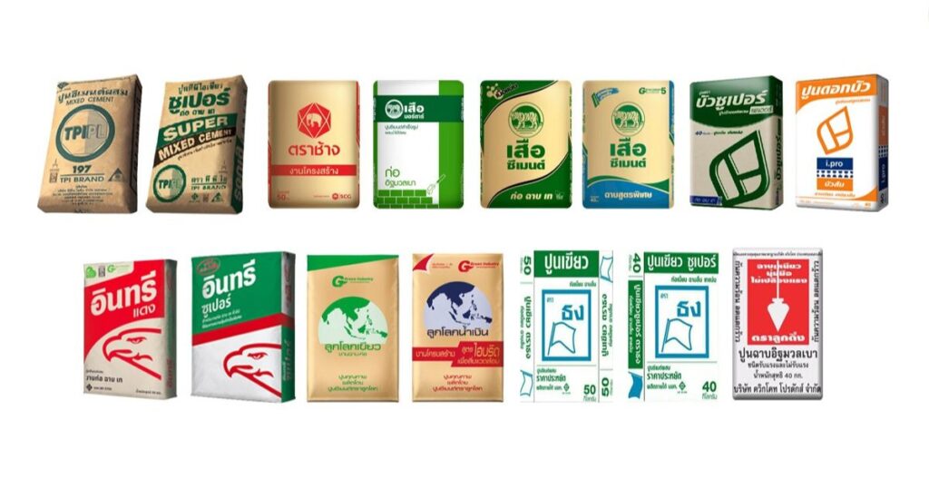 ปูนถุง ปูนซีเมนต์