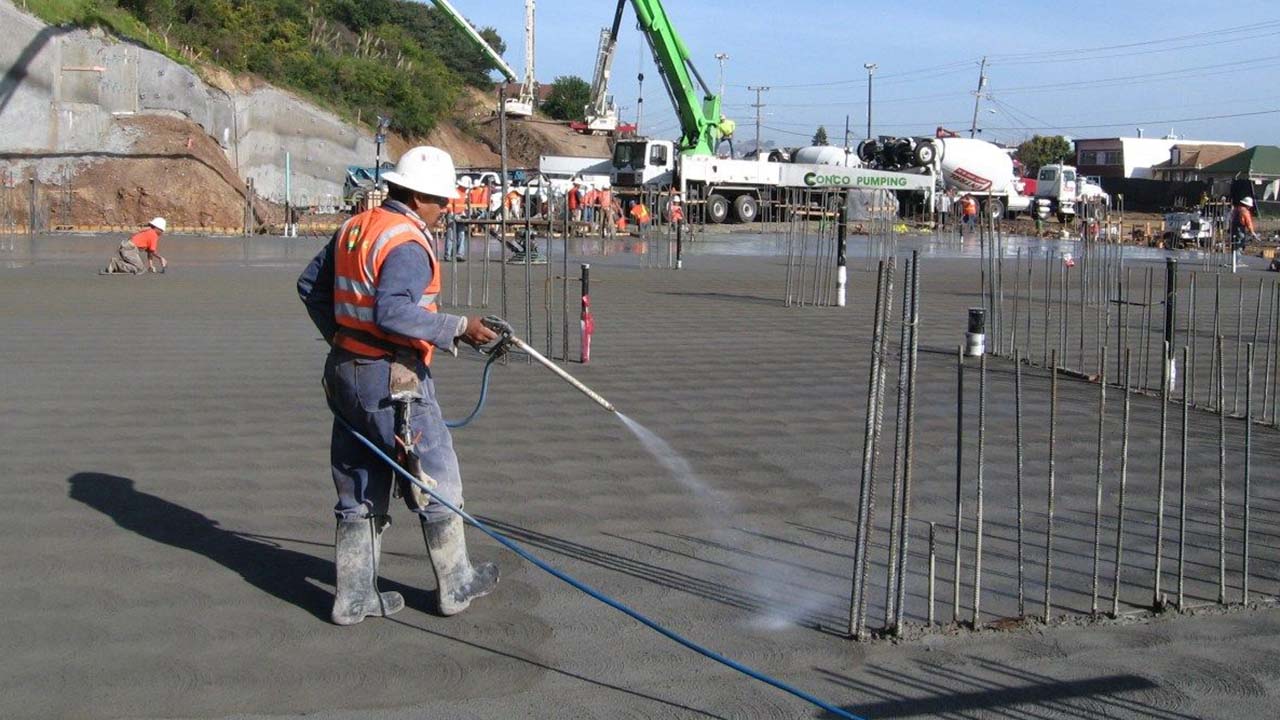 บ่มคอนกรีต